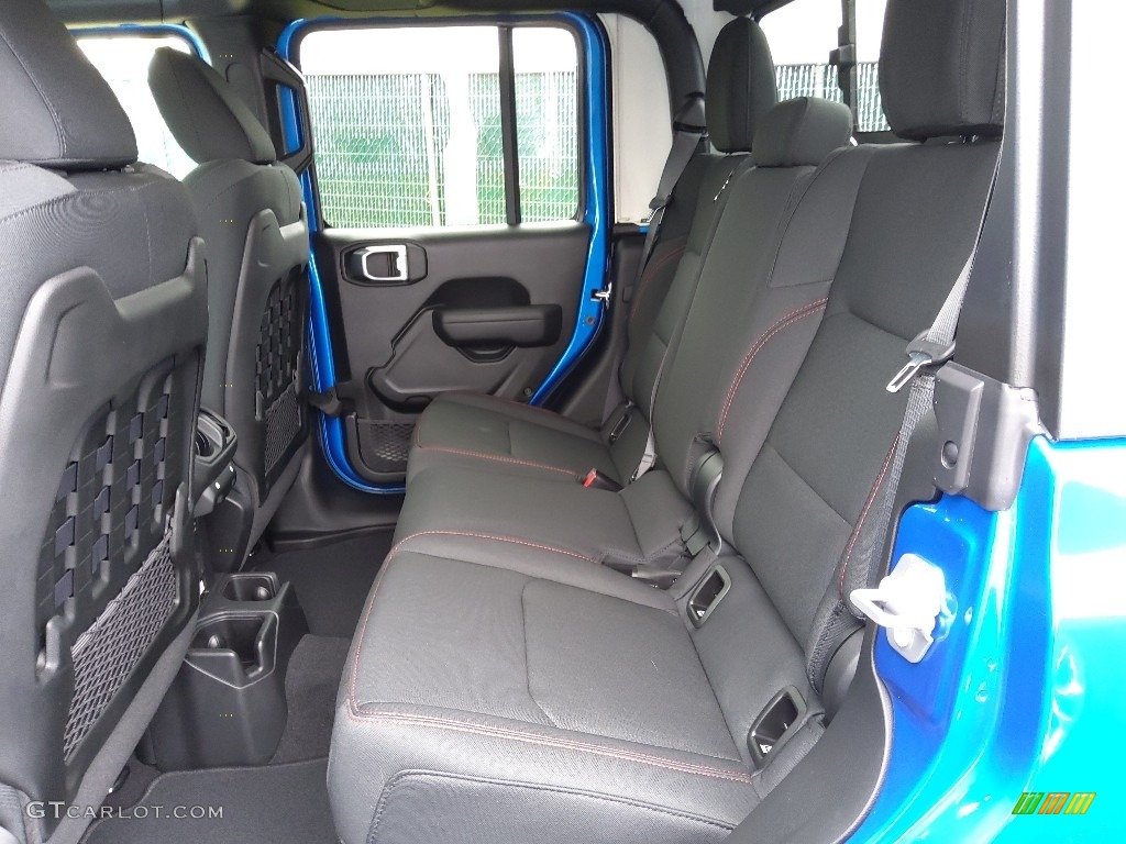 2022 Gladiator Rubicon 4x4 - Hydro Blue Pearl / Black photo #14