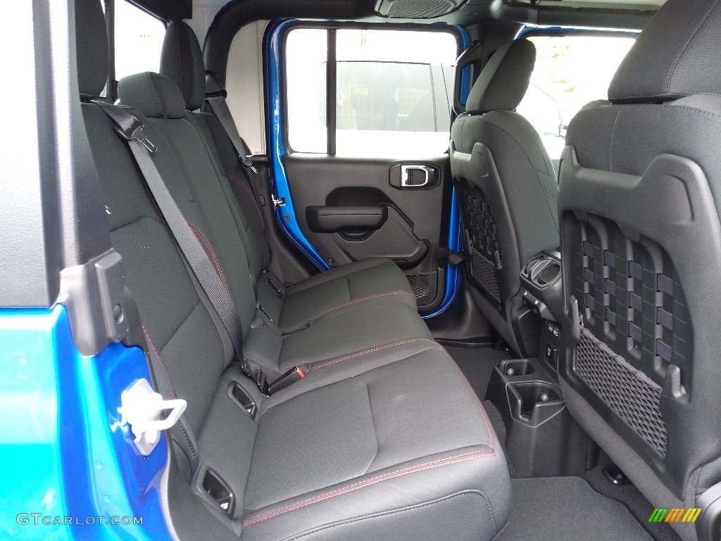 2022 Gladiator Rubicon 4x4 - Hydro Blue Pearl / Black photo #16