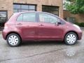 2009 Carmine Red Metallic Toyota Yaris 5 Door Liftback  photo #2