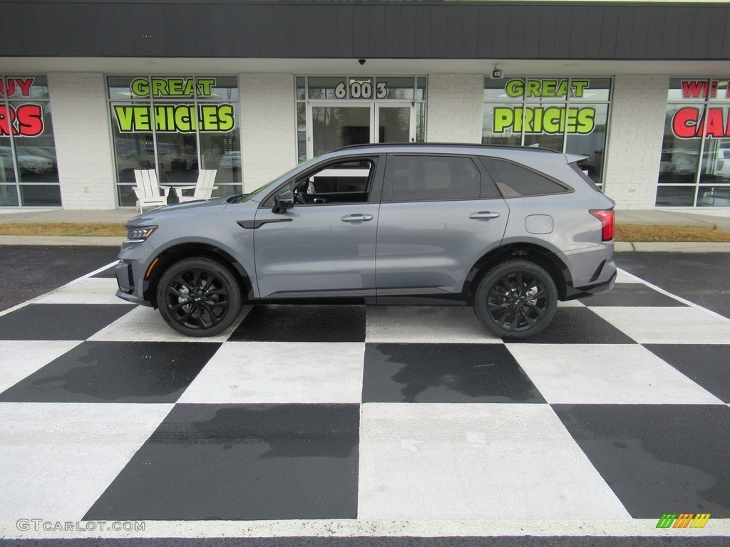 2021 Sorento SX AWD - Everlasting Silver / Black photo #1