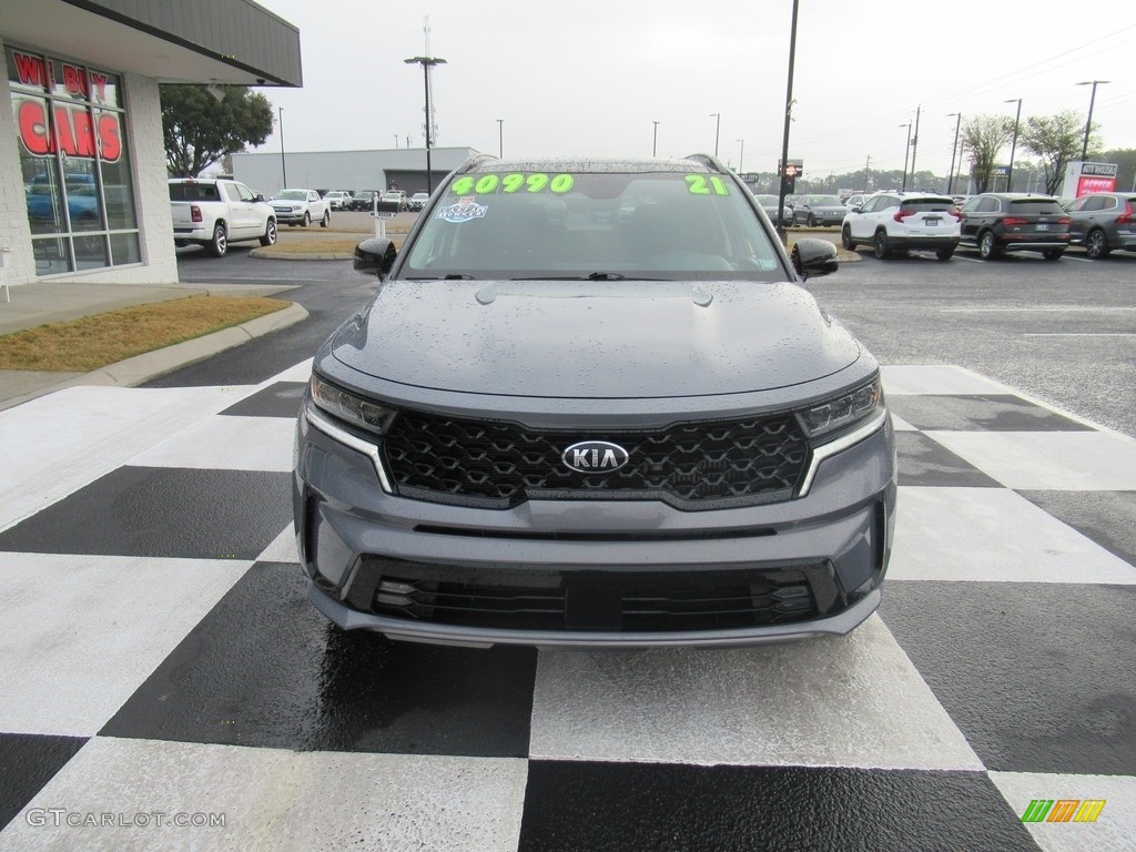 2021 Sorento SX AWD - Everlasting Silver / Black photo #2