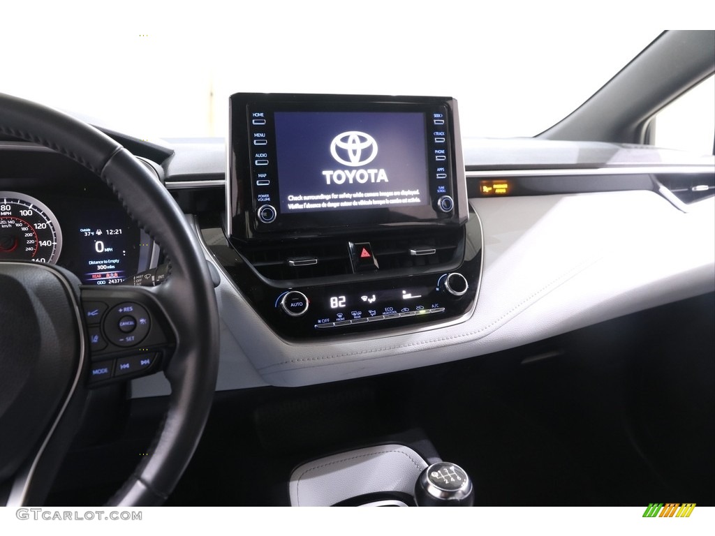 2019 Corolla Hatchback SE - Blue Flame / Black photo #8