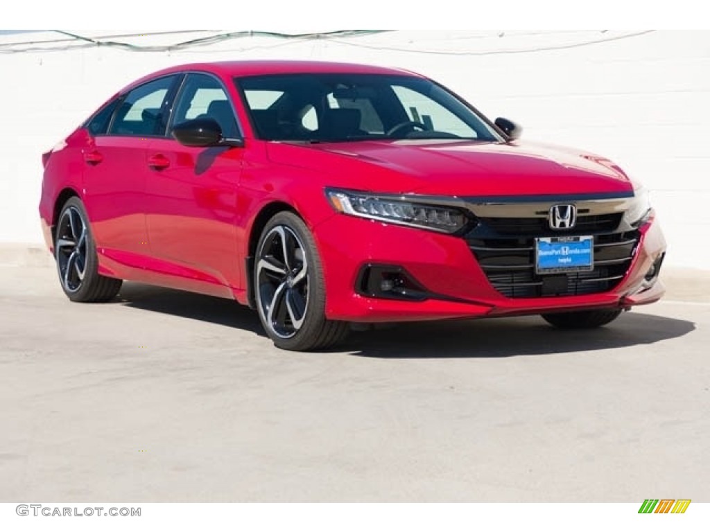San Marino Red 2022 Honda Accord Sport Exterior Photo #143879990