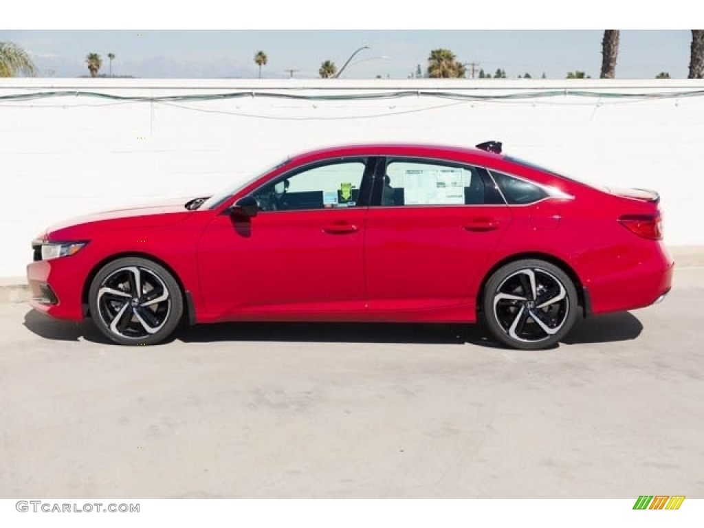 2022 Accord Sport - San Marino Red / Black photo #4