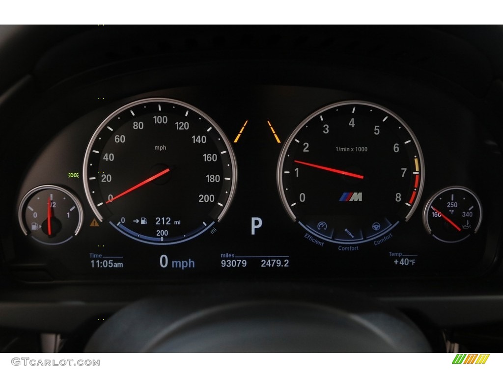 2017 BMW X5 M xDrive Gauges Photos