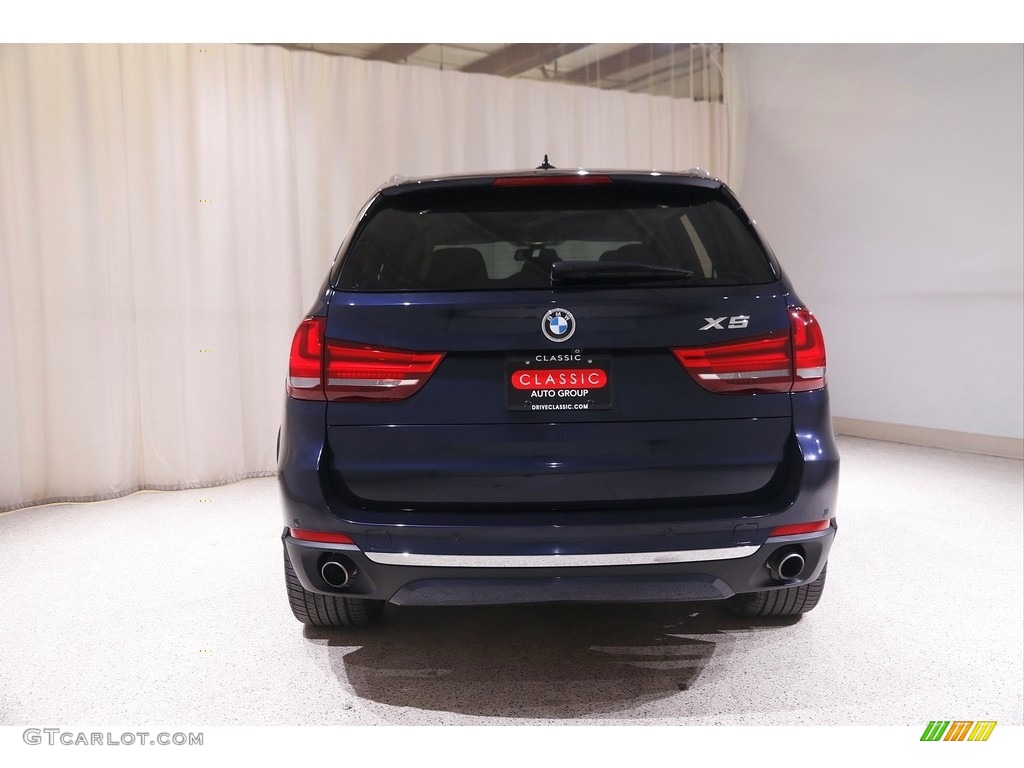 2016 X5 xDrive35i - Imperial Blue Metallic / Black photo #20