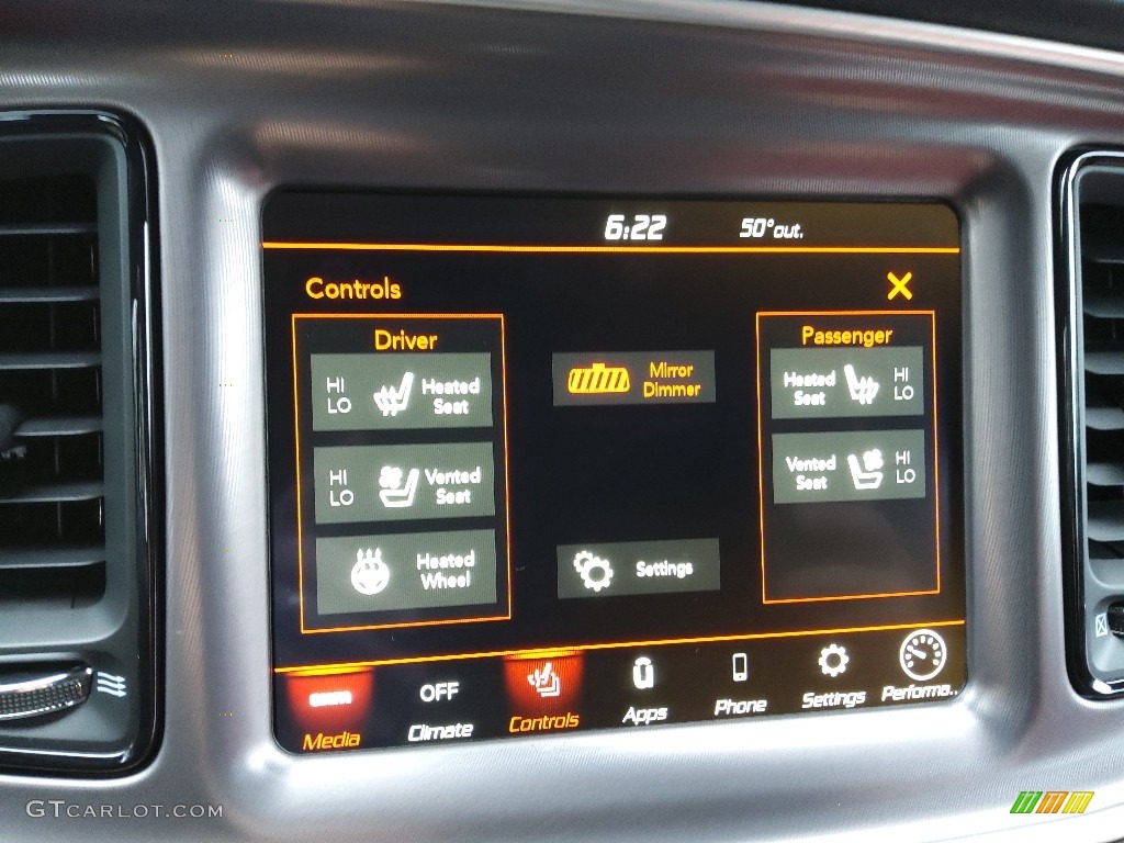2022 Dodge Challenger R/T Scat Pack Shaker Controls Photo #143881139