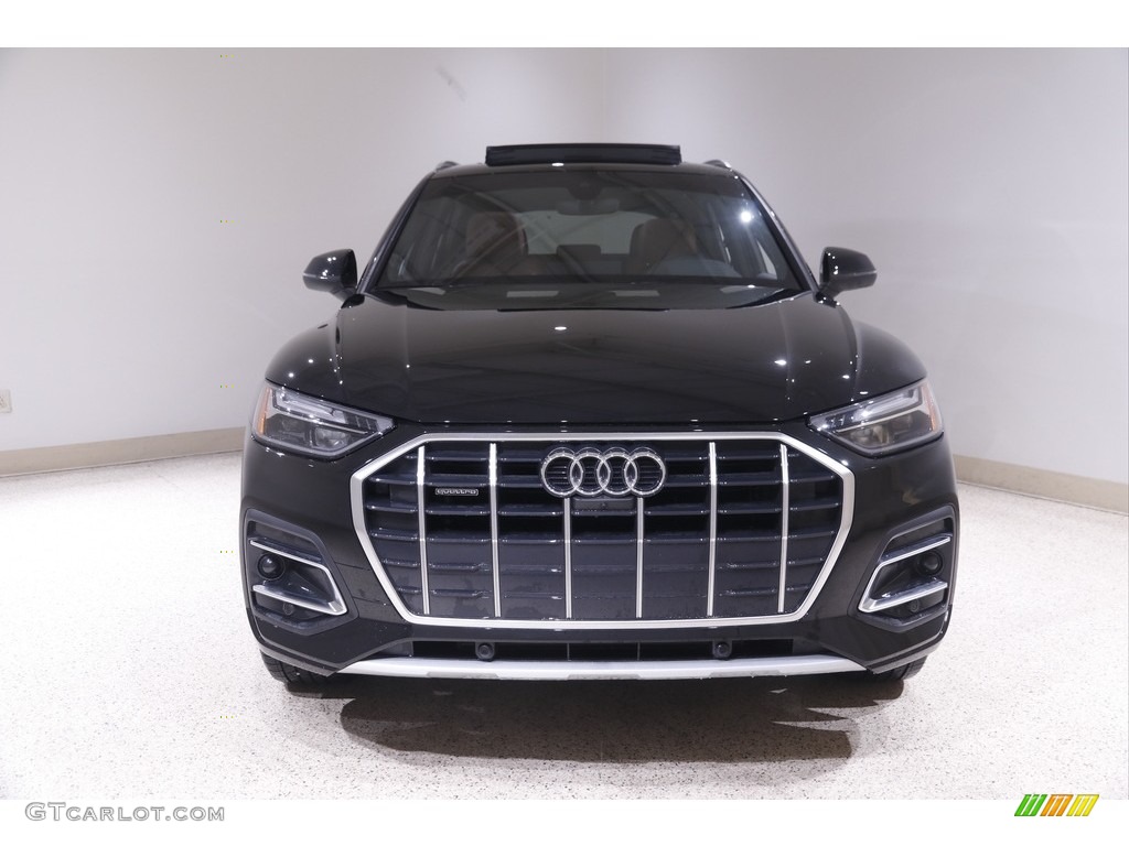 2021 Q5 Premium Plus quattro - Mythos Black Metallic / Okapi Brown photo #2