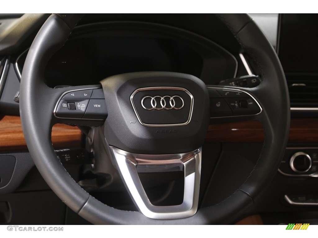 2021 Q5 Premium Plus quattro - Mythos Black Metallic / Okapi Brown photo #7