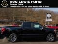 2022 Agate Black Metallic Ford F150 STX SuperCrew 4x4  photo #1