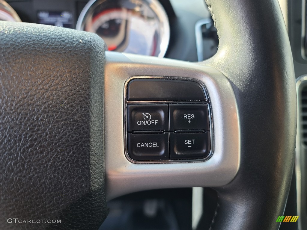 2018 Dodge Grand Caravan GT Black Steering Wheel Photo #143881917