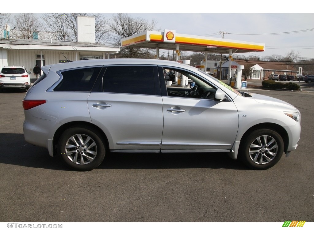 2015 QX60 3.5 AWD - Liquid Platinum / Graphite photo #4