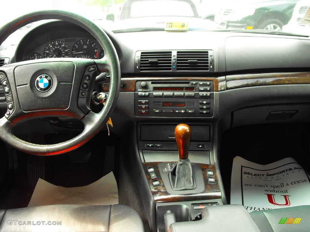 2000 3 Series 328i Sedan - Titanium Silver Metallic / Black photo #12