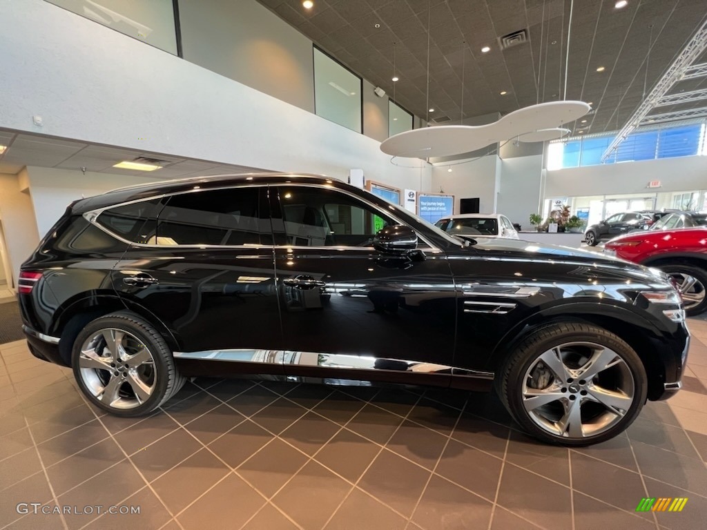 Vik Black 2021 Genesis GV80 3.5T AWD Exterior Photo #143882796