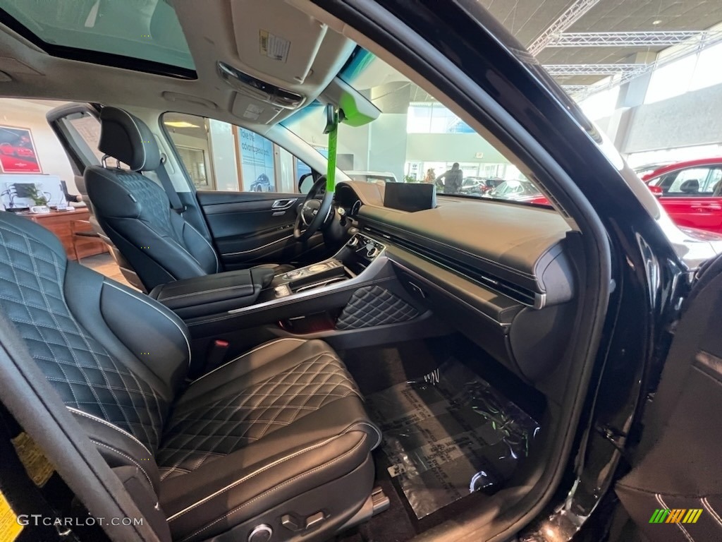 Black Interior 2021 Genesis GV80 3.5T AWD Photo #143883000