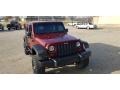 2010 Flame Red Jeep Wrangler Unlimited Sport 4x4  photo #6