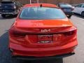 2022 Fire Orange Kia Forte LXS  photo #3