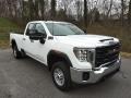 Summit White 2021 GMC Sierra 2500HD Double Cab 4WD Exterior