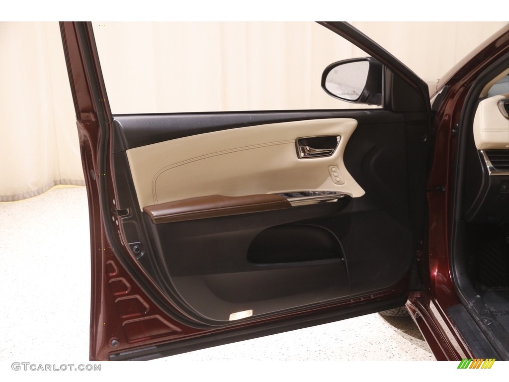 2018 Avalon XLE - Ooh La La Rouge Mica / Almond photo #4