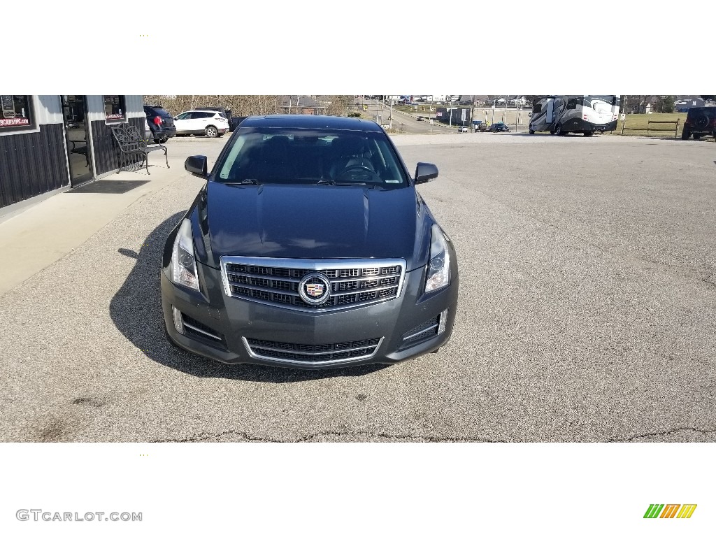 2014 ATS 2.0L Turbo AWD - Phantom Gray Metallic / Jet Black/Jet Black photo #3