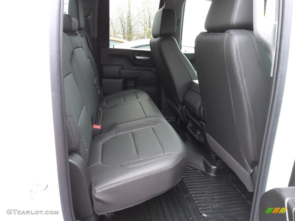Jet Black Interior 2021 GMC Sierra 2500HD Double Cab 4WD Photo #143883855