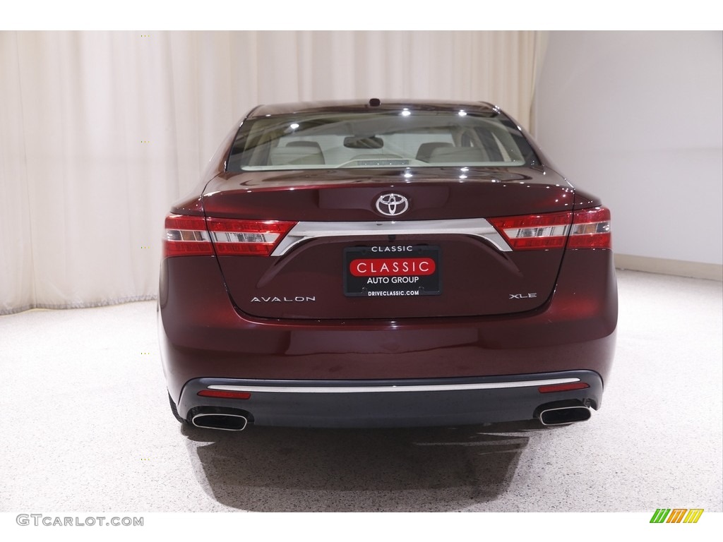2018 Avalon XLE - Ooh La La Rouge Mica / Almond photo #20