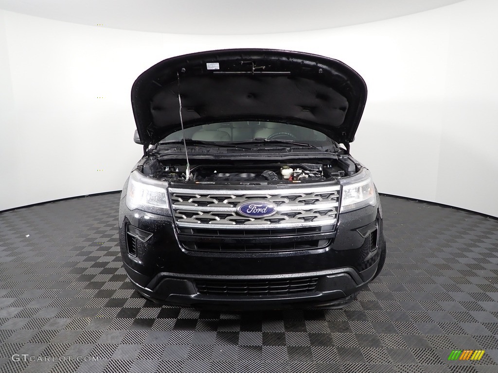 2018 Explorer 4WD - Shadow Black / Medium Stone photo #4