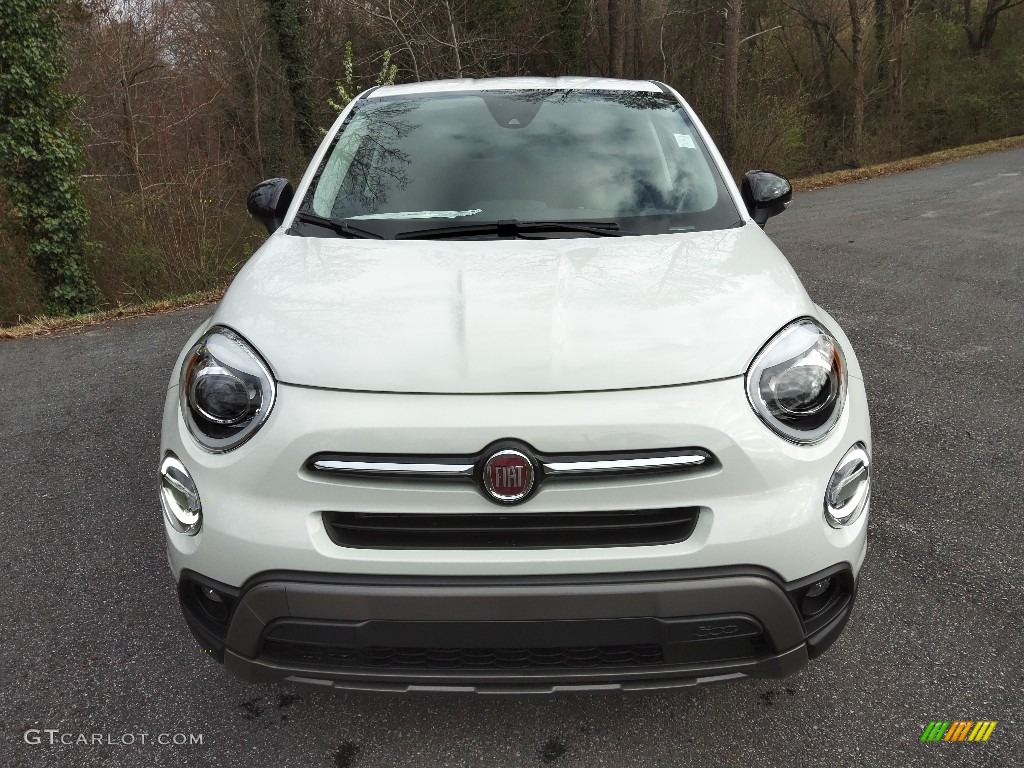 2022 500X Trekking AWD - Bianco Gelato (White) / Black photo #3