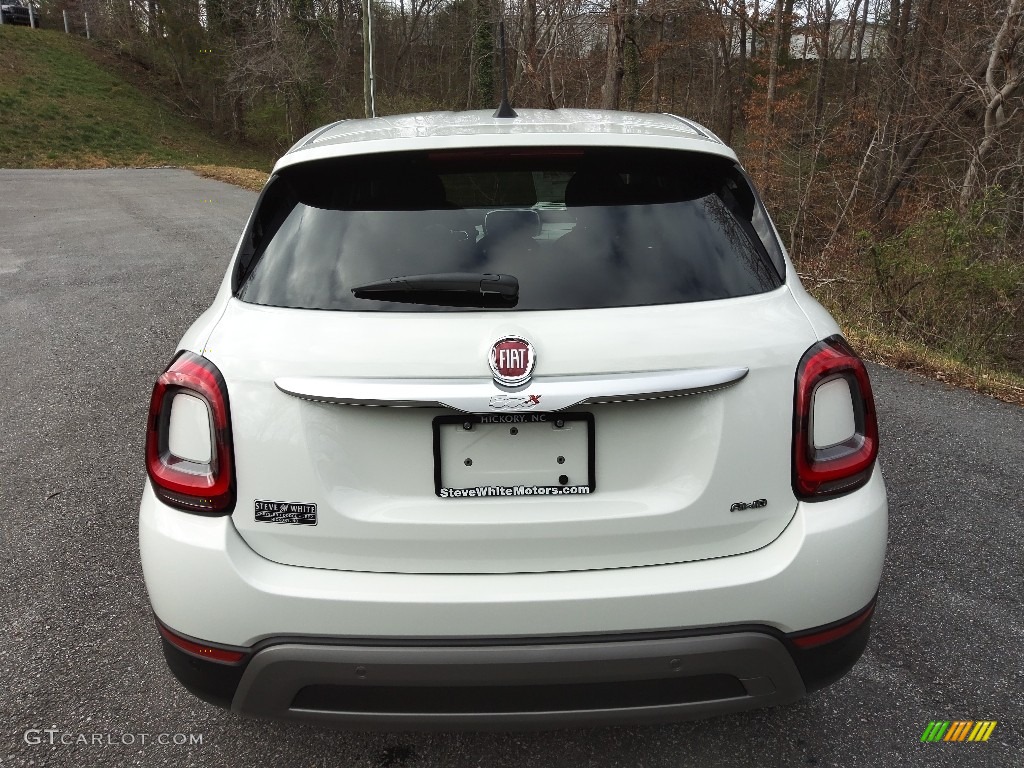 2022 500X Trekking AWD - Bianco Gelato (White) / Black photo #7
