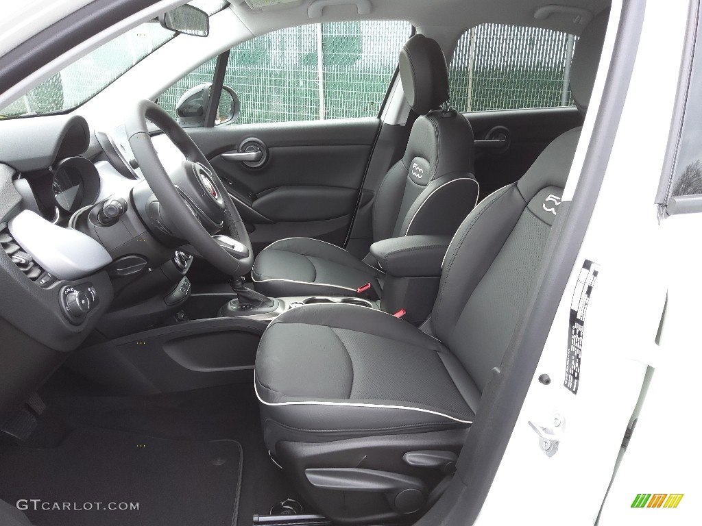 Black Interior 2022 Fiat 500X Trekking AWD Photo #143885520