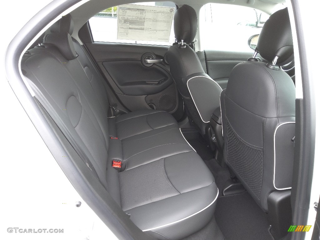 Black Interior 2022 Fiat 500X Trekking AWD Photo #143885658