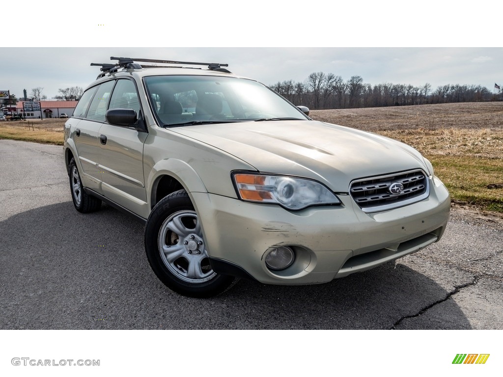 2007 Outback 2.5i Wagon - Champagne Gold Opal / Taupe Leather photo #1