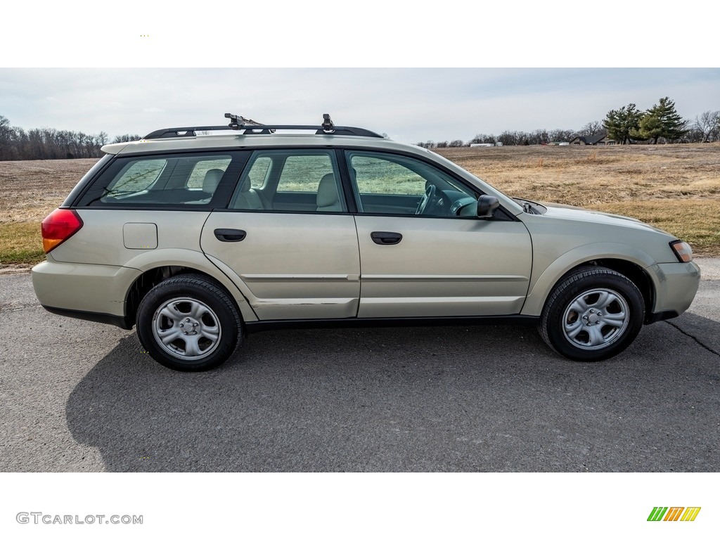 2007 Outback 2.5i Wagon - Champagne Gold Opal / Taupe Leather photo #3