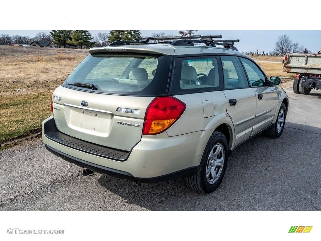 2007 Outback 2.5i Wagon - Champagne Gold Opal / Taupe Leather photo #4