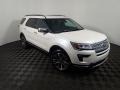 2019 White Platinum Ford Explorer Platinum 4WD  photo #5