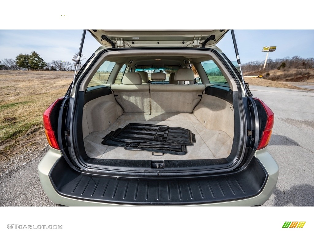 2007 Outback 2.5i Wagon - Champagne Gold Opal / Taupe Leather photo #13