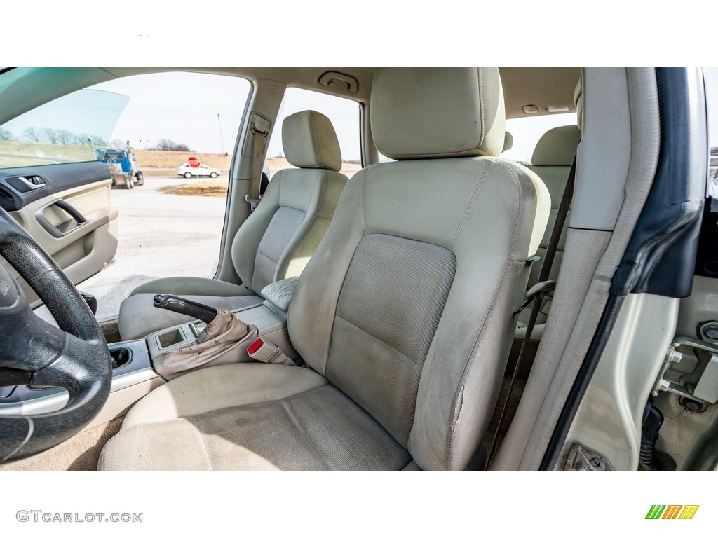 2007 Outback 2.5i Wagon - Champagne Gold Opal / Taupe Leather photo #17