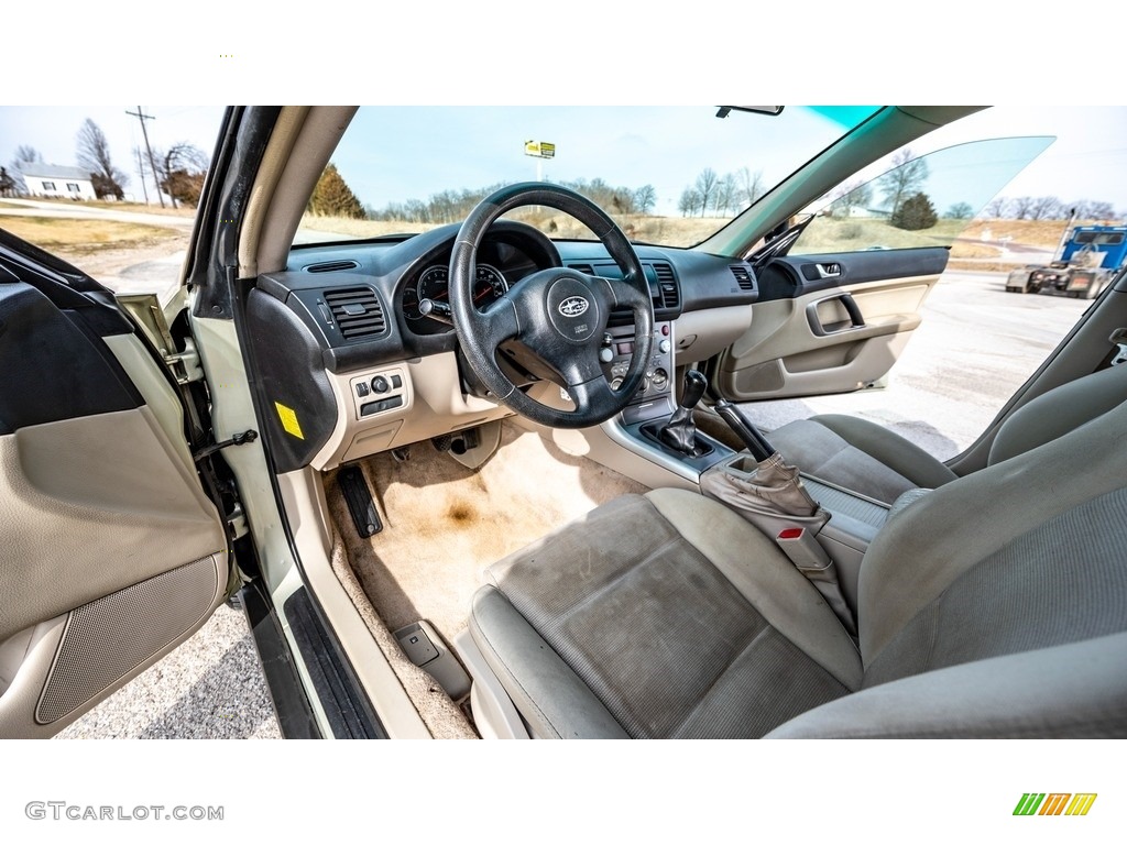 2007 Outback 2.5i Wagon - Champagne Gold Opal / Taupe Leather photo #19
