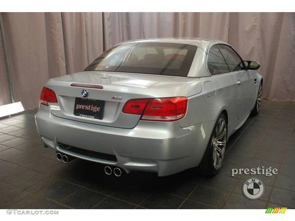 2009 M3 Convertible - Silverstone II Metallic / Fox Red Novillo Leather photo #2