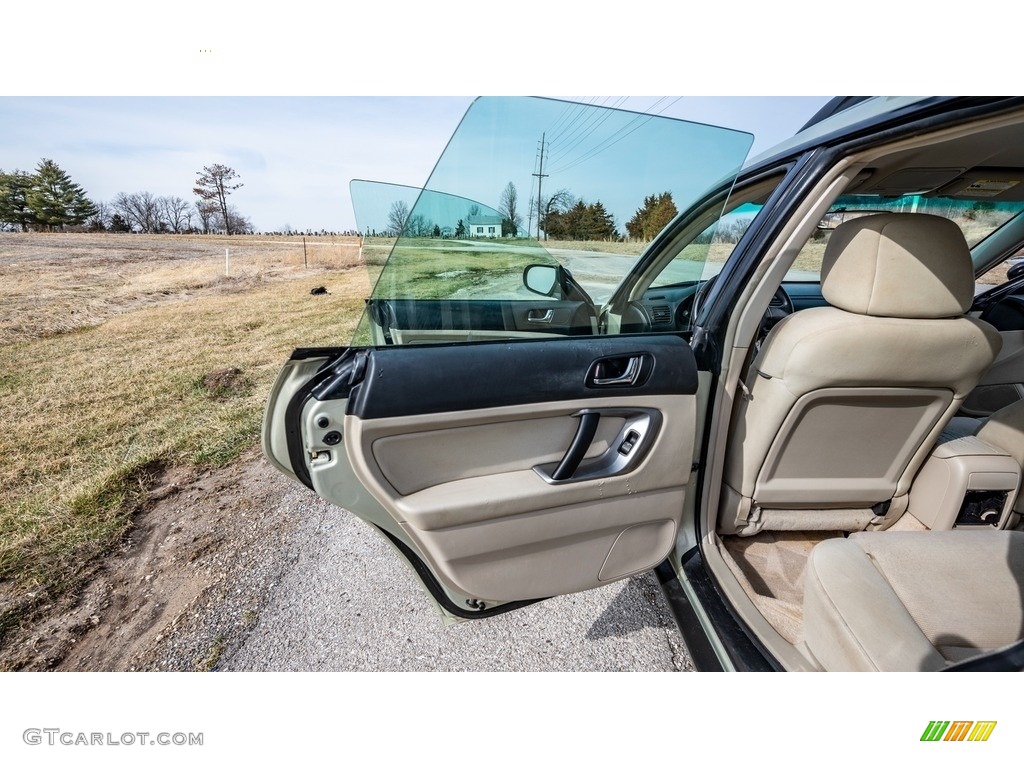 2007 Outback 2.5i Wagon - Champagne Gold Opal / Taupe Leather photo #21