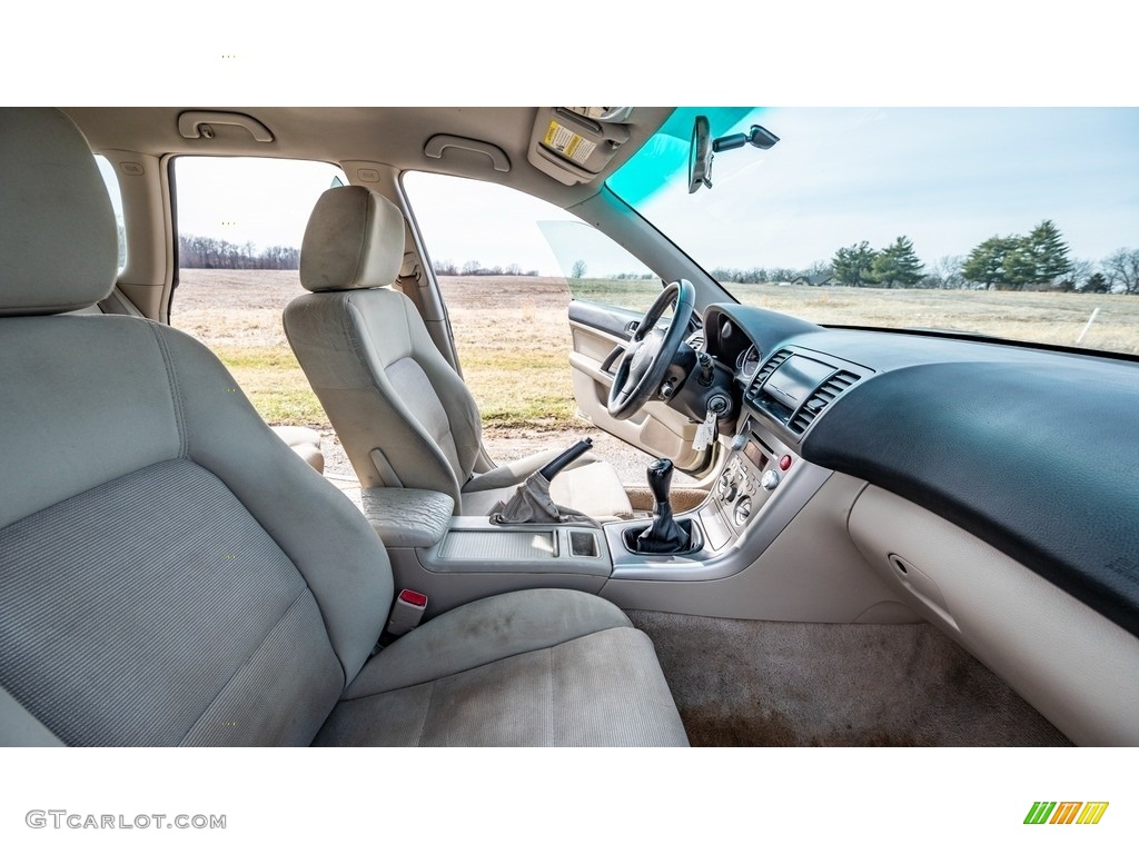 2007 Outback 2.5i Wagon - Champagne Gold Opal / Taupe Leather photo #27
