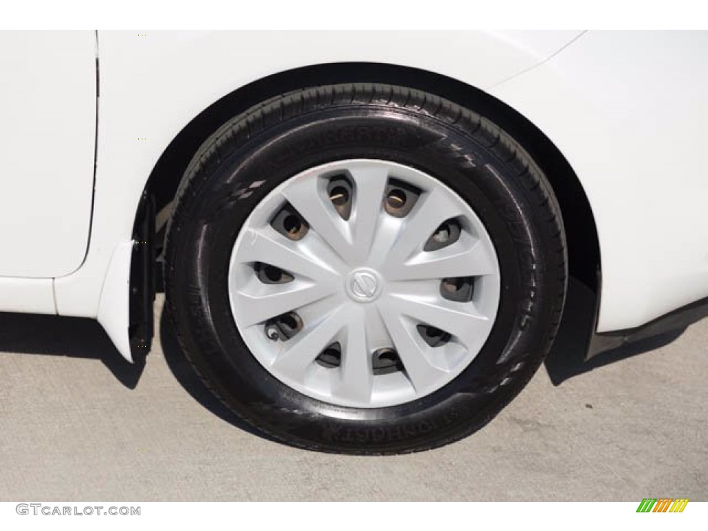 2014 Versa Note SV - Aspen White / Charcoal photo #27
