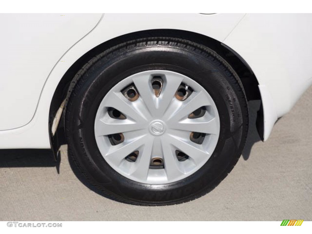 2014 Versa Note SV - Aspen White / Charcoal photo #28