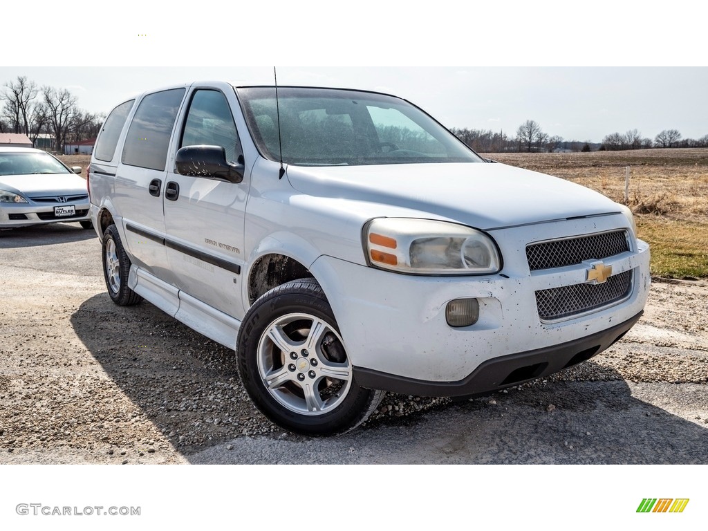 2008 Uplander Cargo - Summit White / Medium Gray photo #1