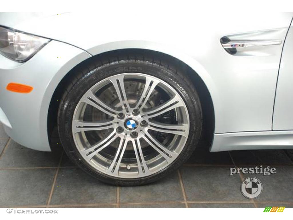 2009 M3 Convertible - Silverstone II Metallic / Fox Red Novillo Leather photo #3