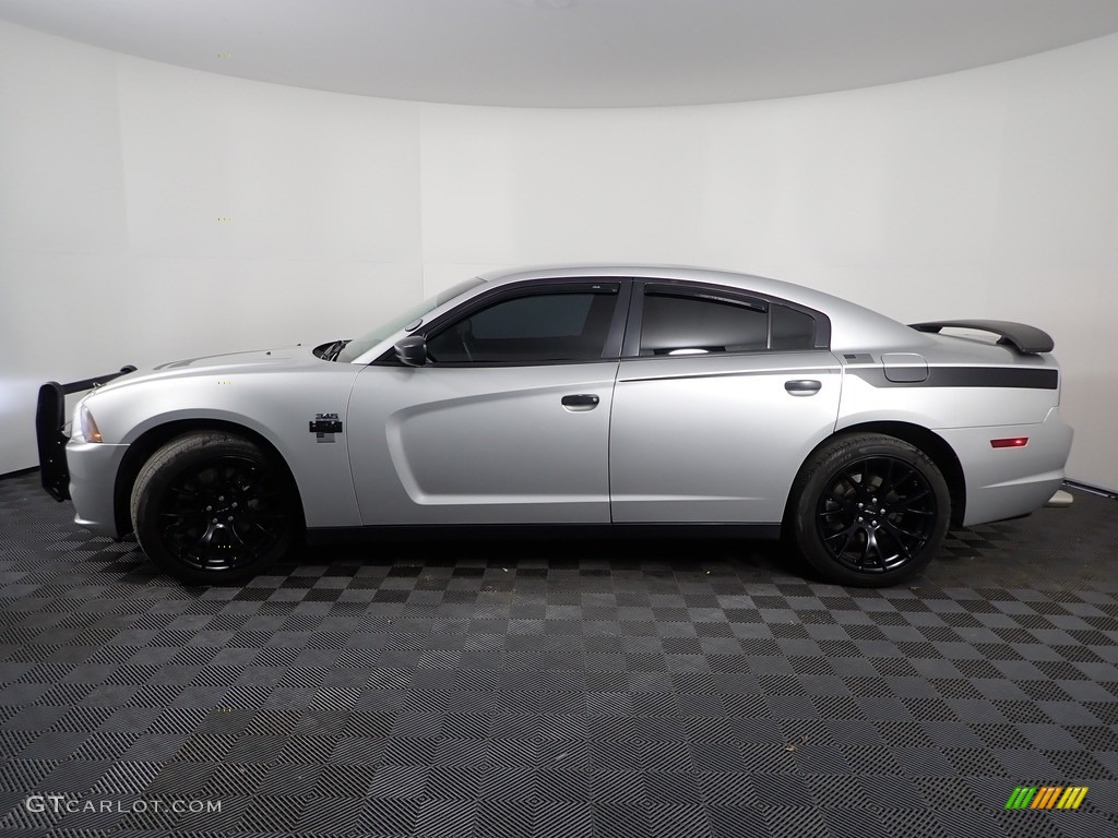 Bright Silver Metallic 2014 Dodge Charger Police Exterior Photo #143888088