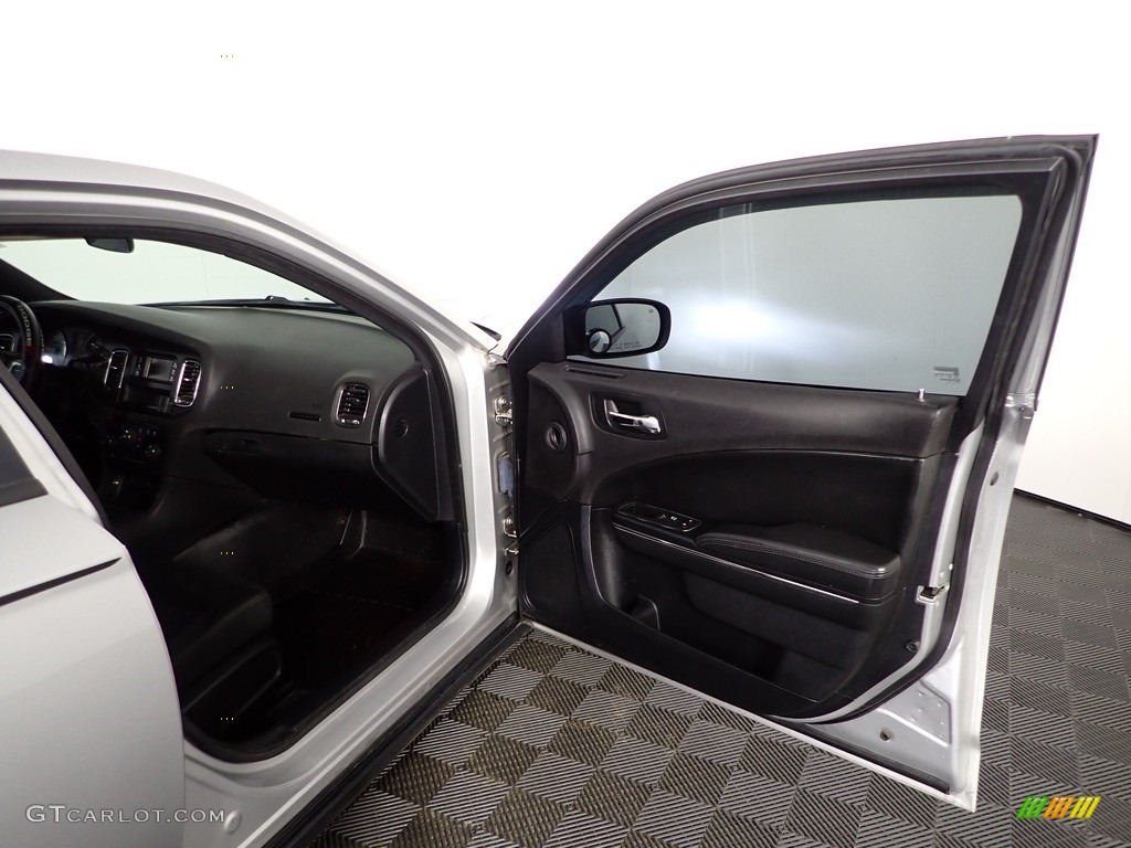 2014 Dodge Charger Police Black Door Panel Photo #143888454
