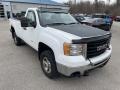 Summit White - Sierra 2500HD Work Truck Regular Cab 4x4 Photo No. 4