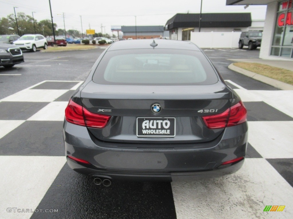 2019 4 Series 430i xDrive Gran Coupe - Mineral Grey Metallic / Venetian Beige photo #4