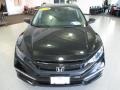 Crystal Black Pearl - Civic LX Sedan Photo No. 2